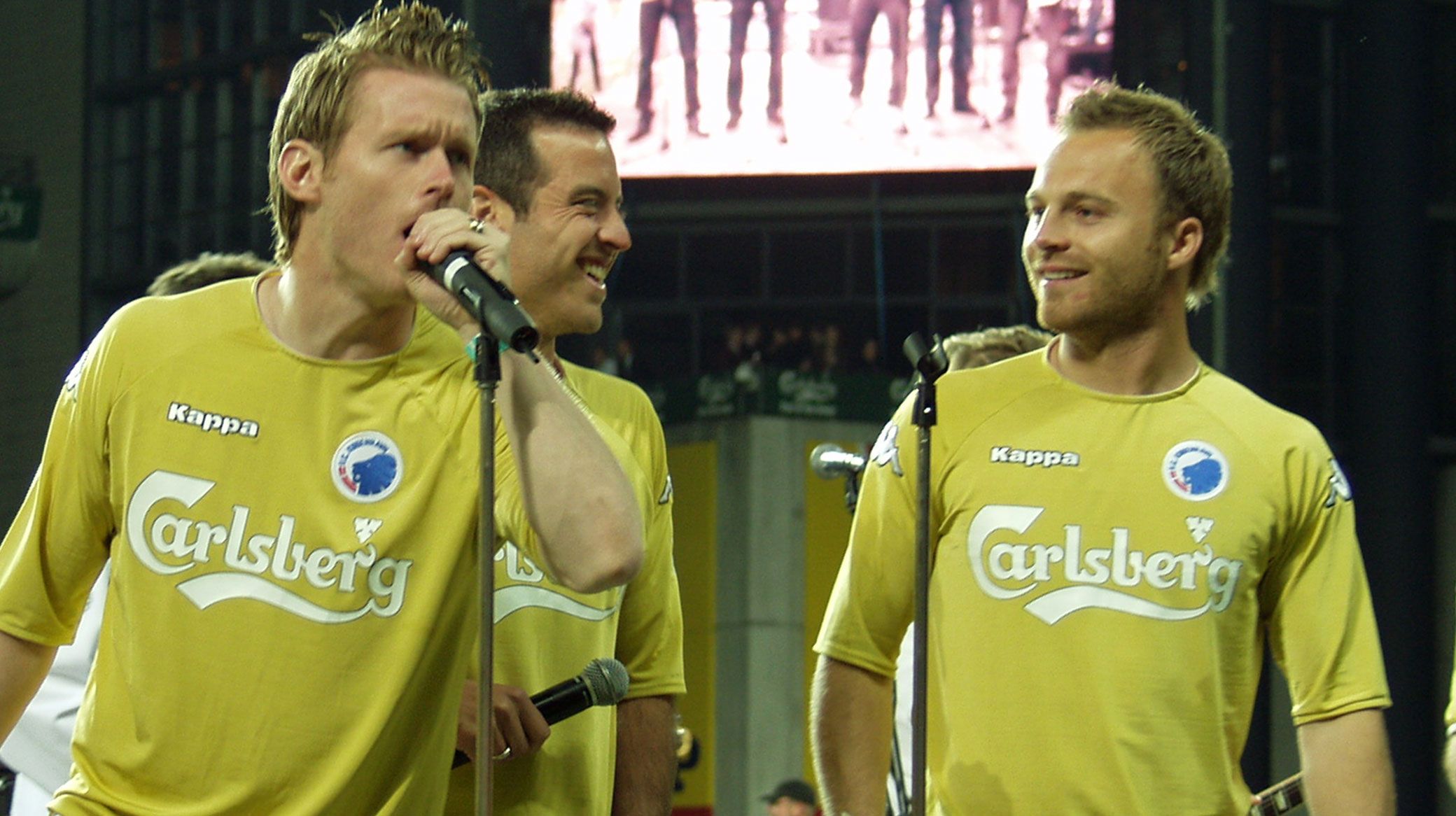 Fredrik Berglund, Niclas Jensen og Lars Jacobsen