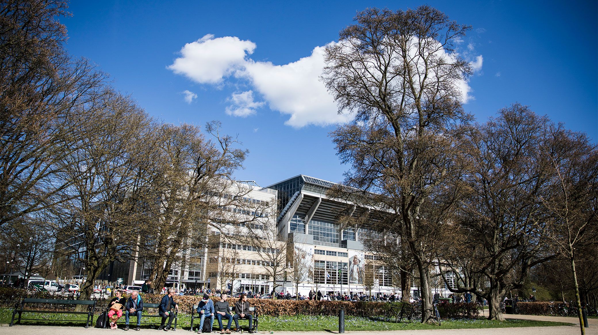 Parken set fra Fælledparken