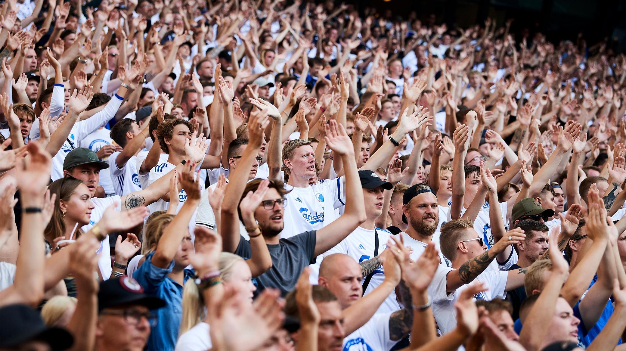 Fans i Telia Parken