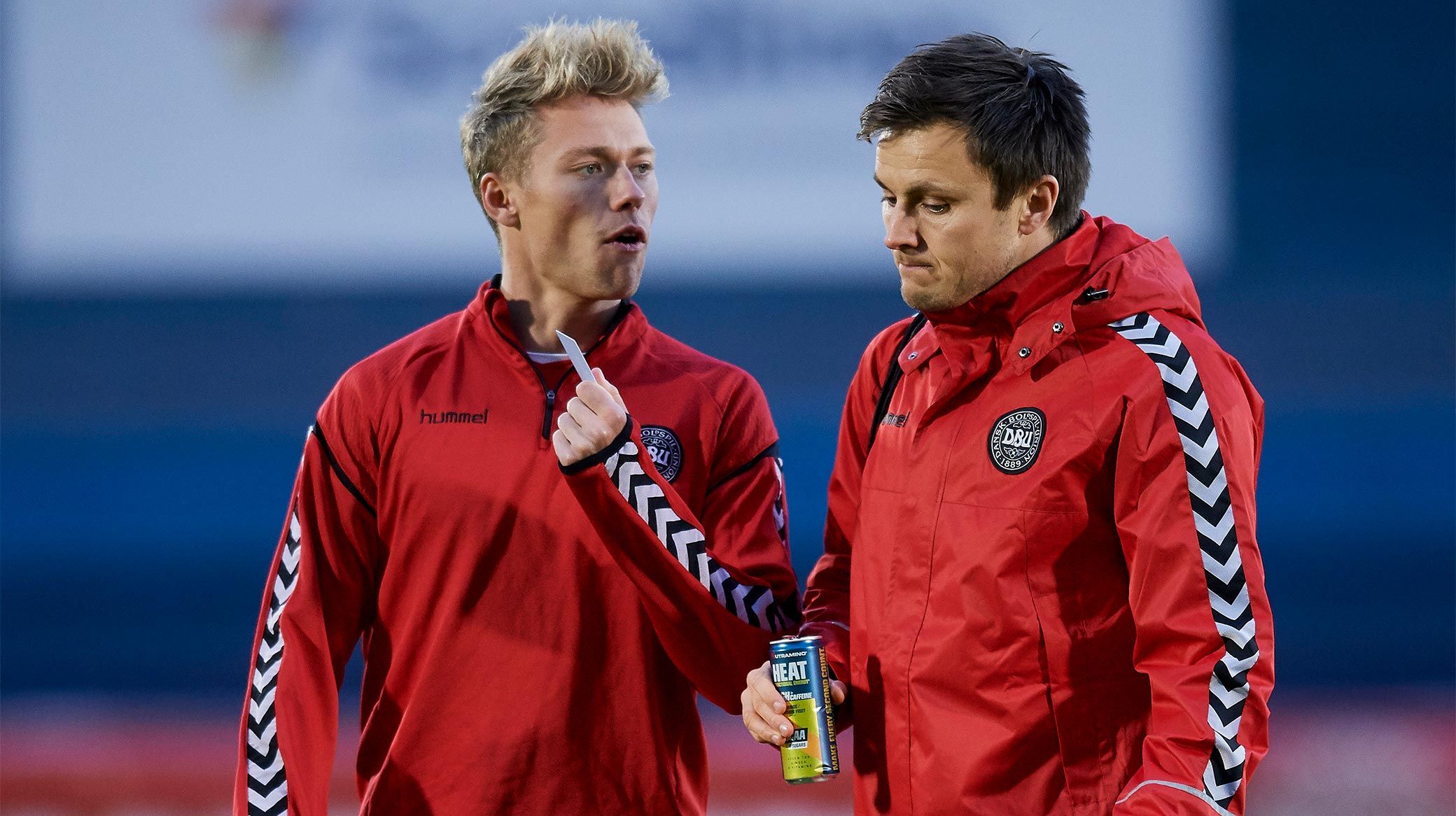 Viktor Fischer og William Kvist Viktor Fischer og William Kvist