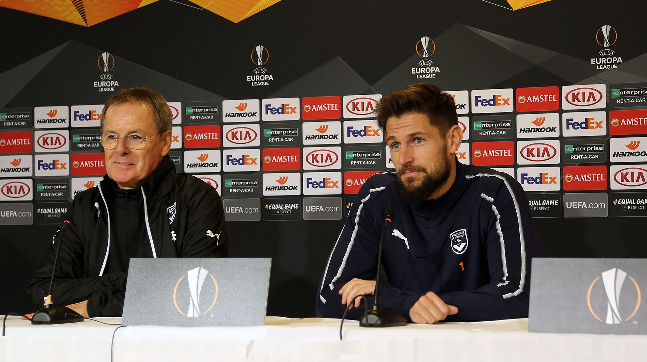 Eric Bedouet og Benoît Costil Eric Bedouet og Benoît Costil