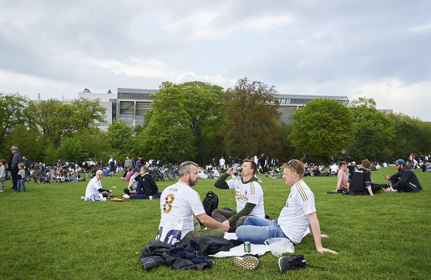 Fans i Fælledparken