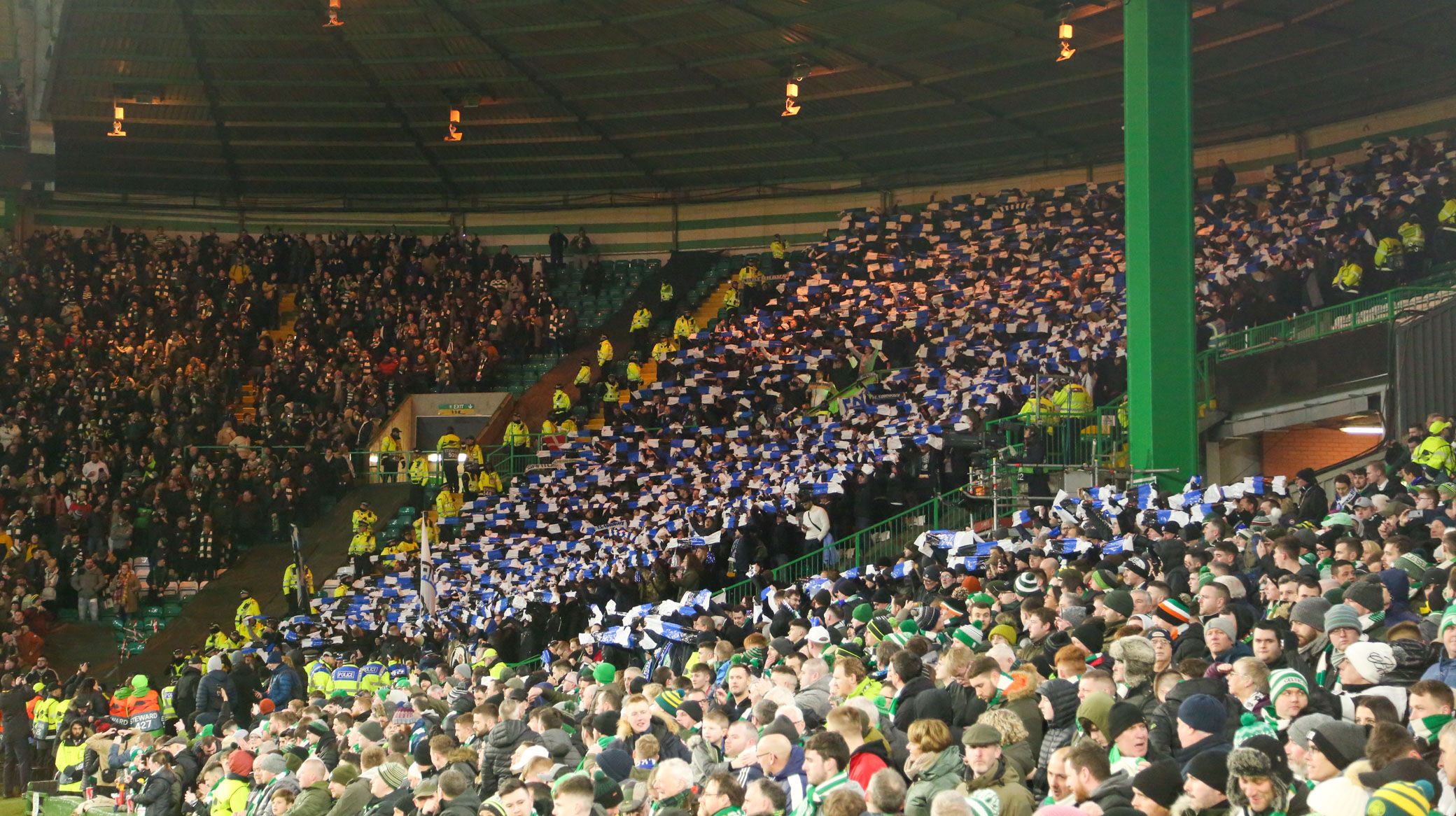 FCK-fansene i Glasgow