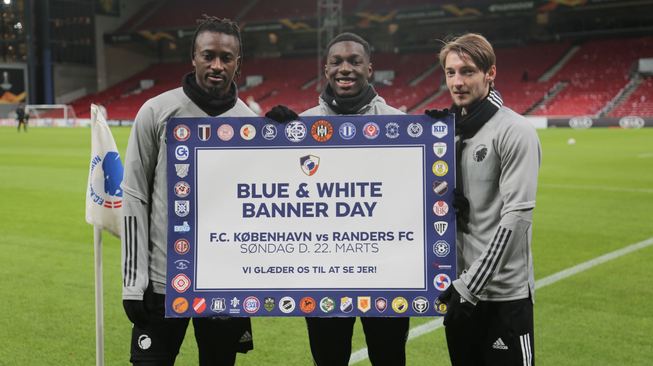 Blue and White Banner Day, søndag den 22. marts 2020 Blue and White Banner Day, søndag den 22. marts 2020