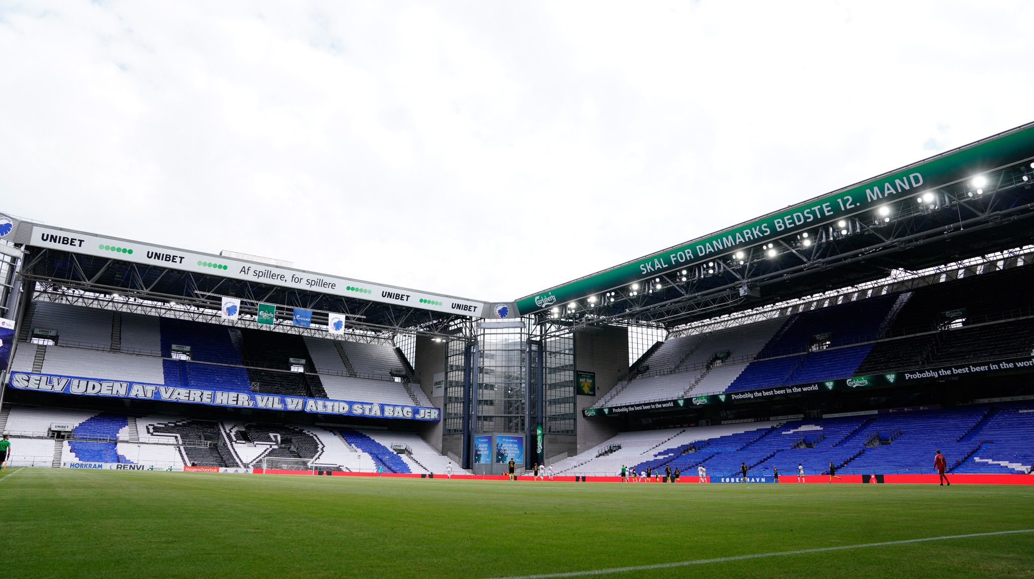 Udsigt over Telia Parken Udsigt over Telia Parken