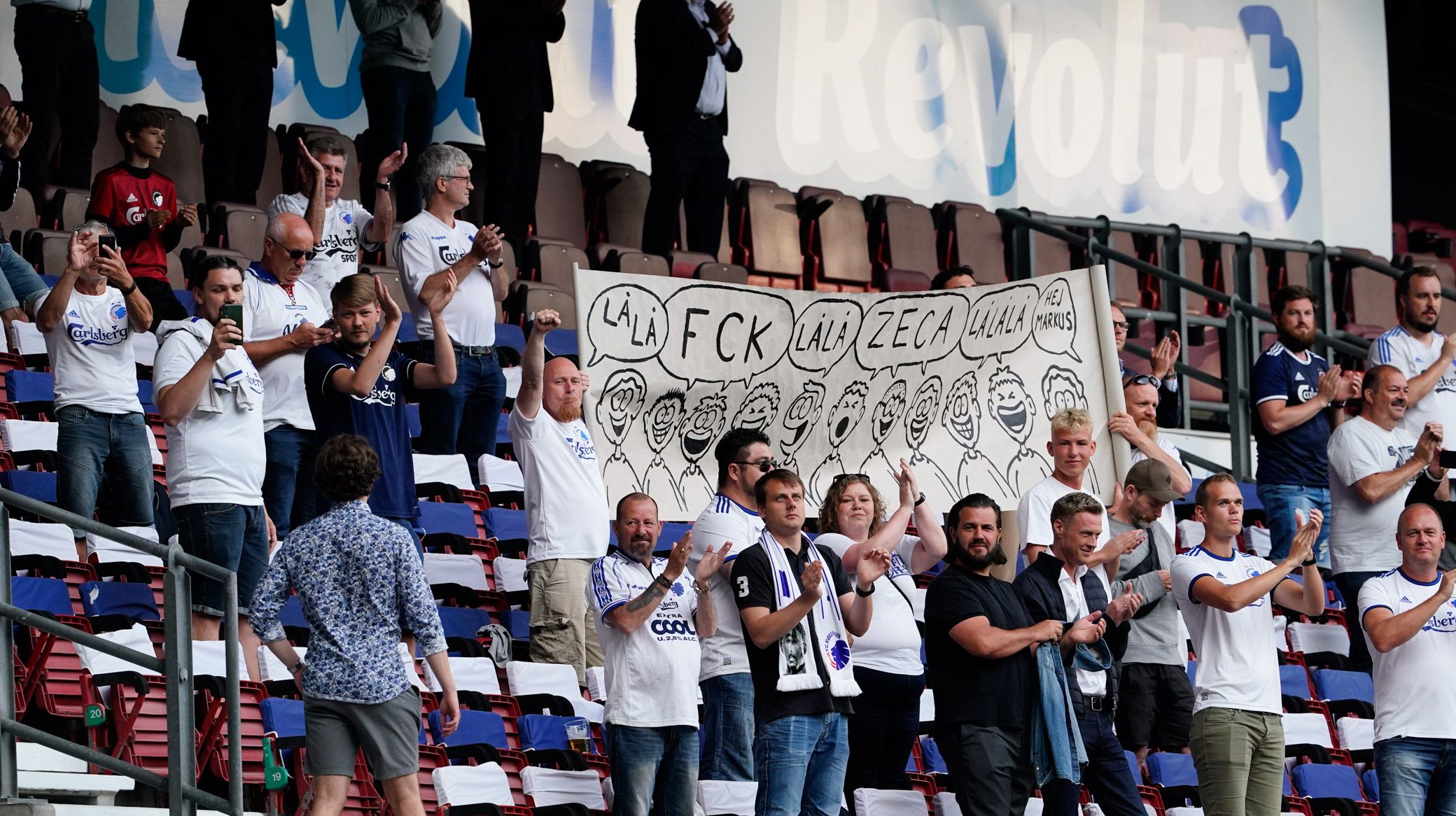 FCK-fans i Telia Parken FCK-fans i Telia Parken