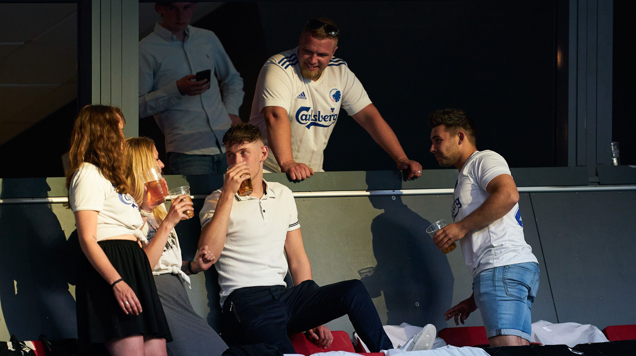 FCK-fans i Telia Parken FCK-fans i Telia Parken