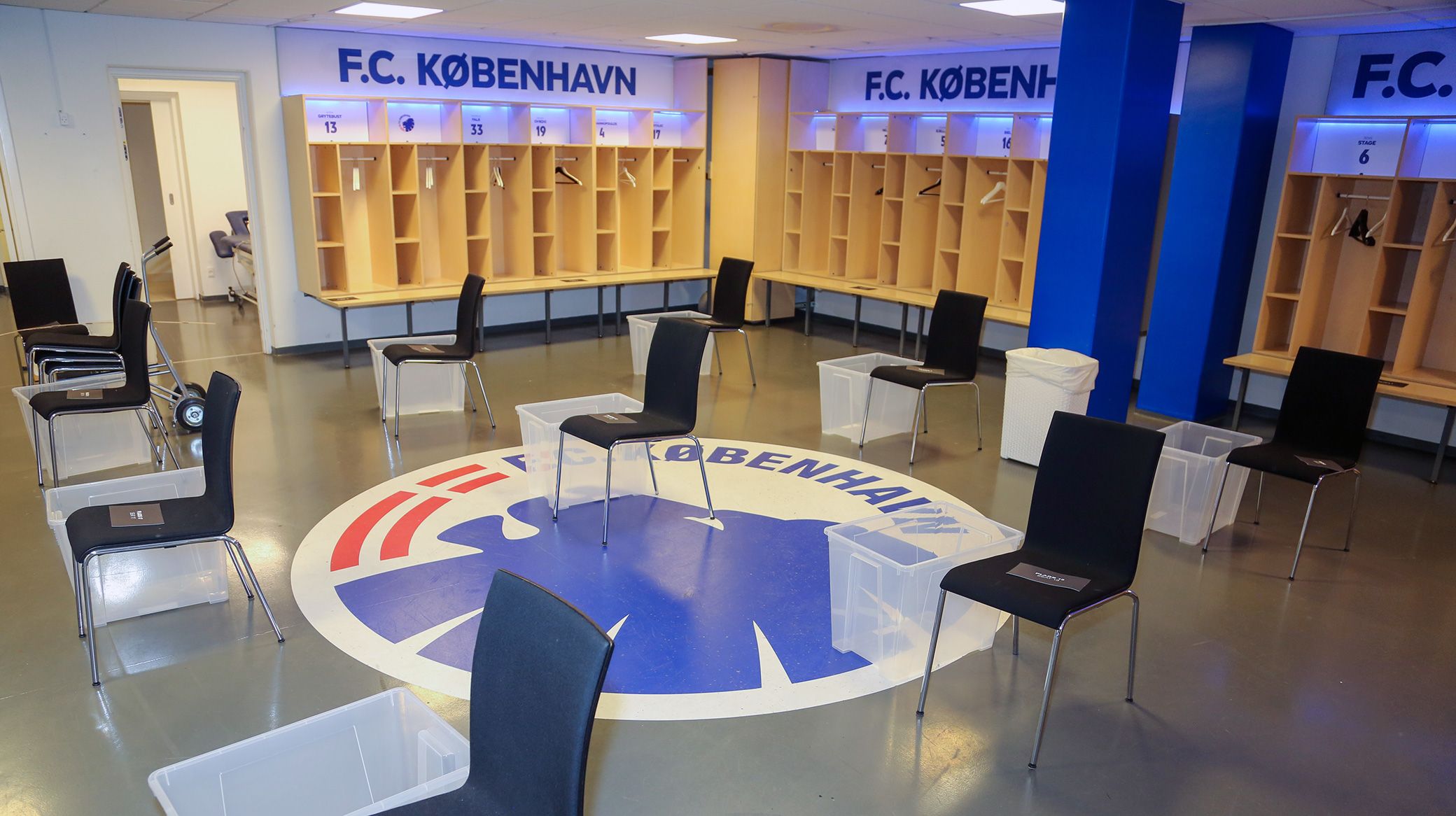 F.C. Københavns omklædningsrum F.C. Københavns omklædningsrum