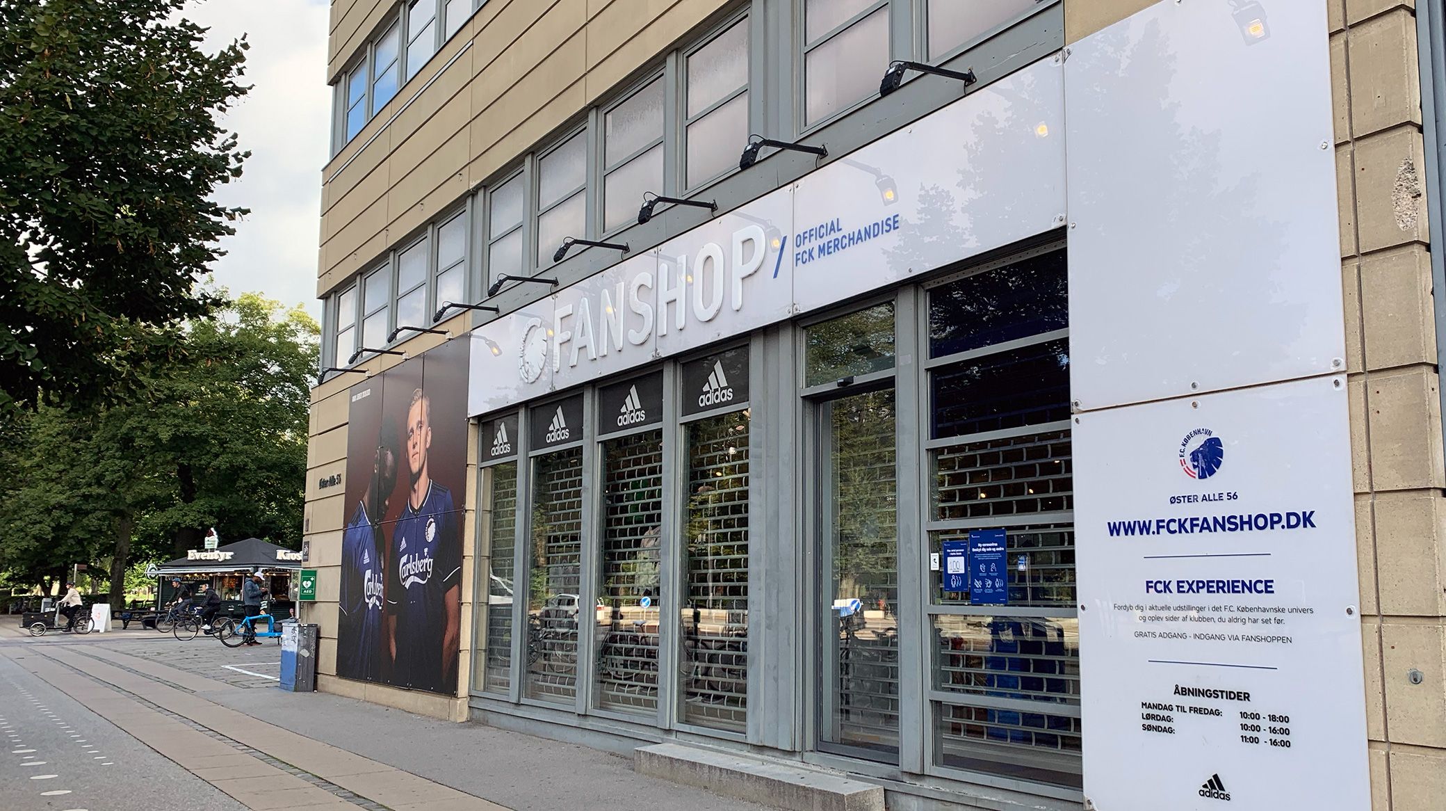 F.C. Københavns Fanshop på Øster Alle