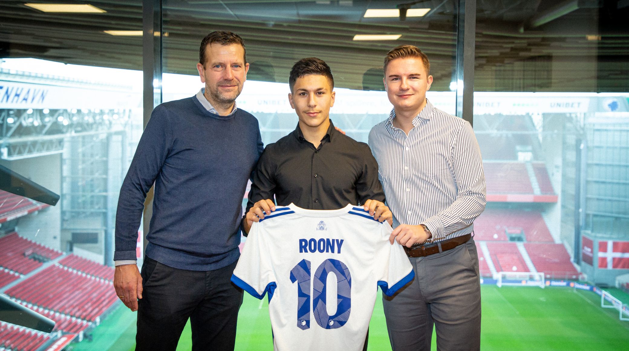Roony Bardghji med Sune Smith-Nielsen og Mikkel Lund Køhler Roony Bardghji med Sune Smith-Nielsen og Mikkel Lund Køhler