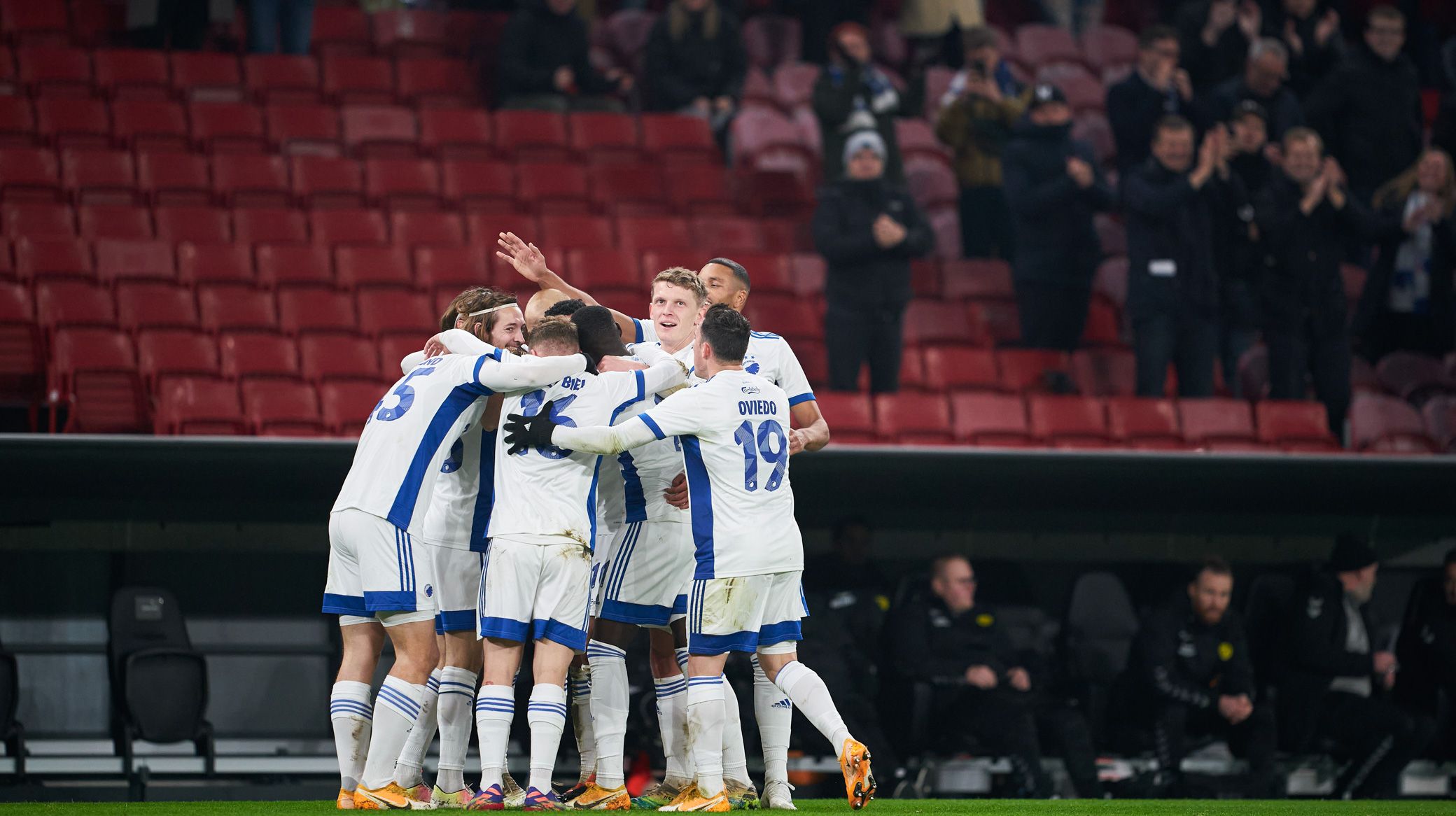 Jubel efter scoring Jubel efter scoring