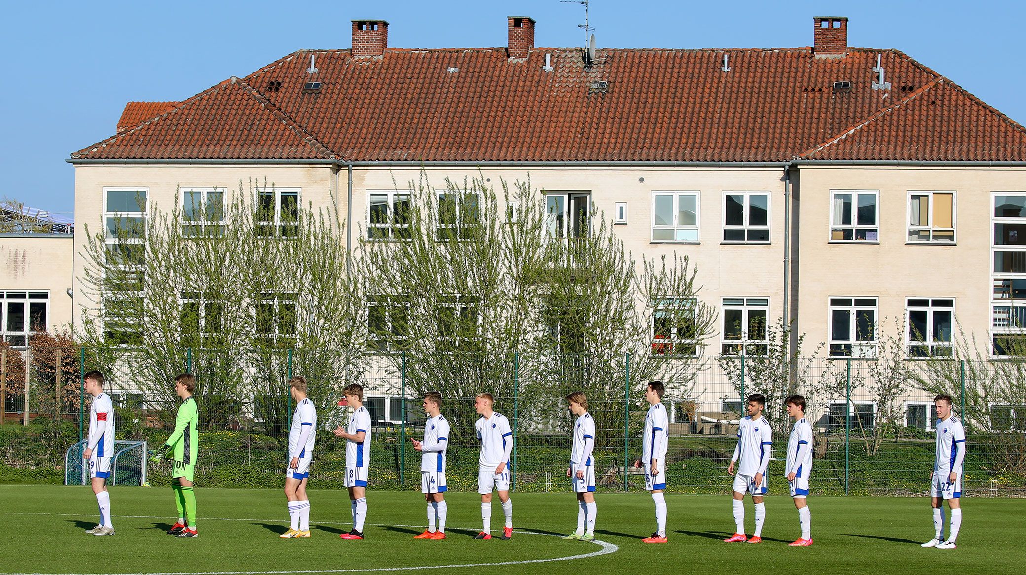 U19 klar til kamp på Nummer 10