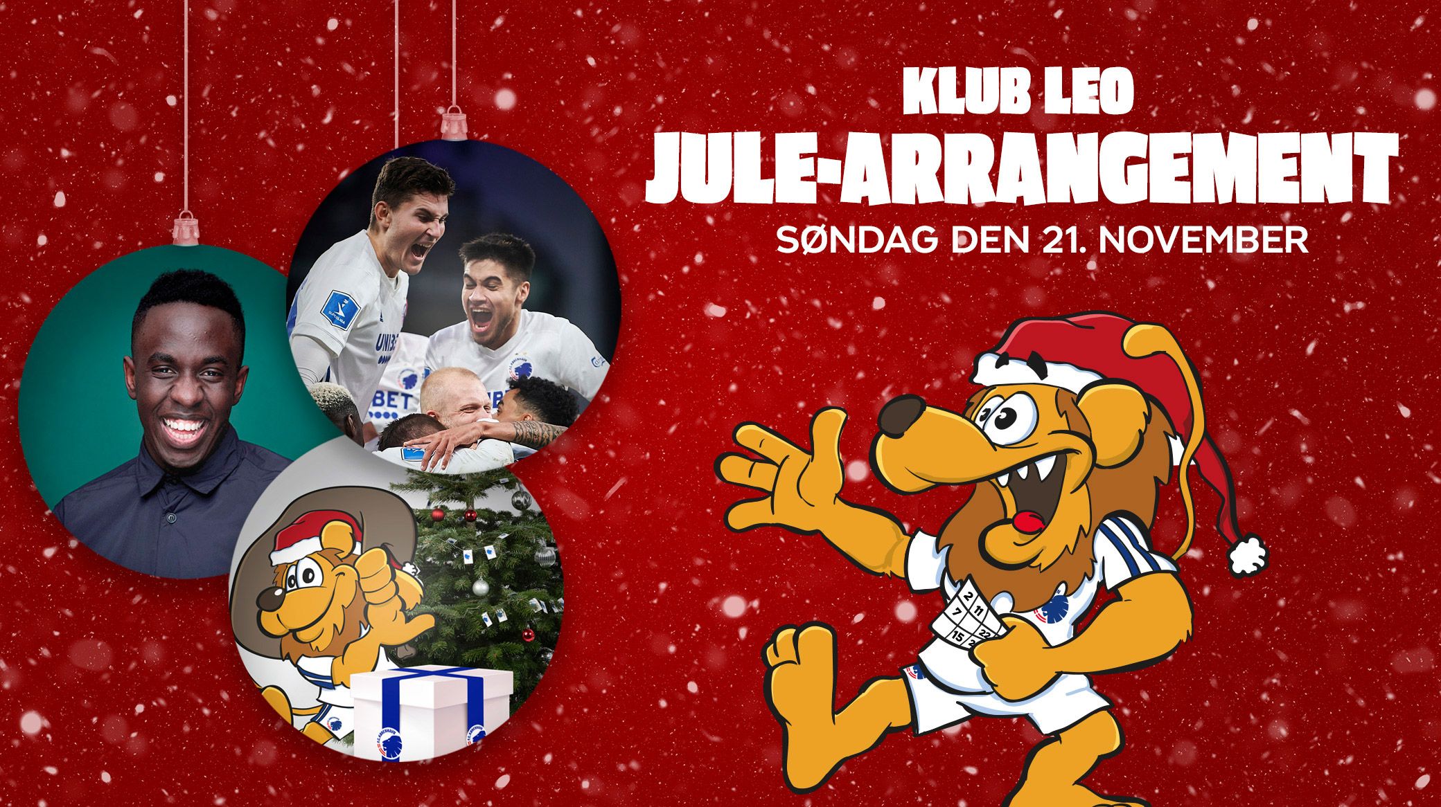 Klub Leos julearrangement den 21. november 2021 Klub Leos julearrangement den 21. november 2021