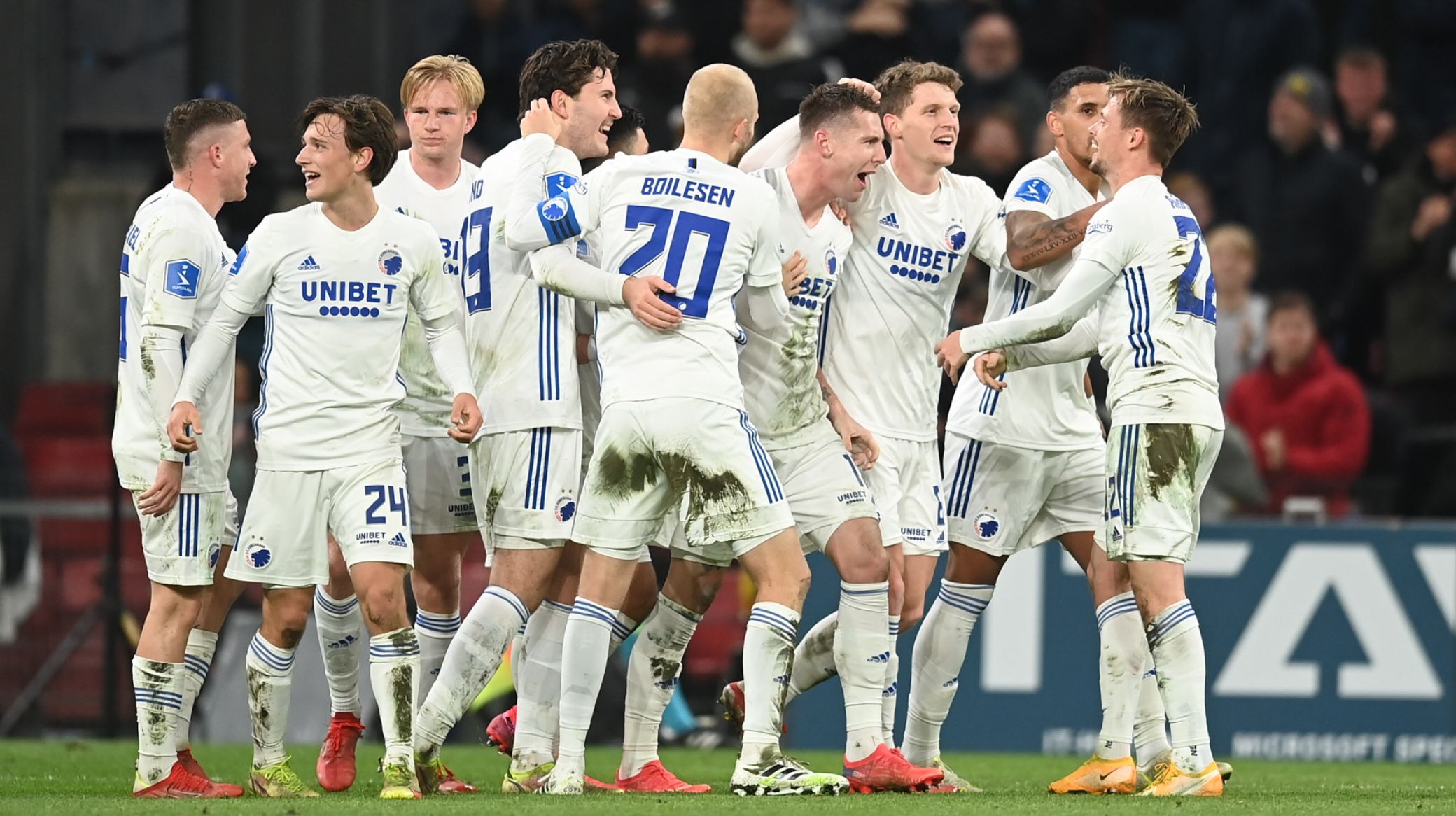 Jubel efter scoring Jubel efter scoring