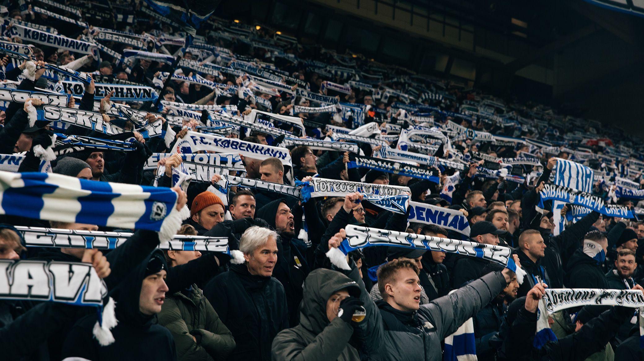 FCK-fans i Parken