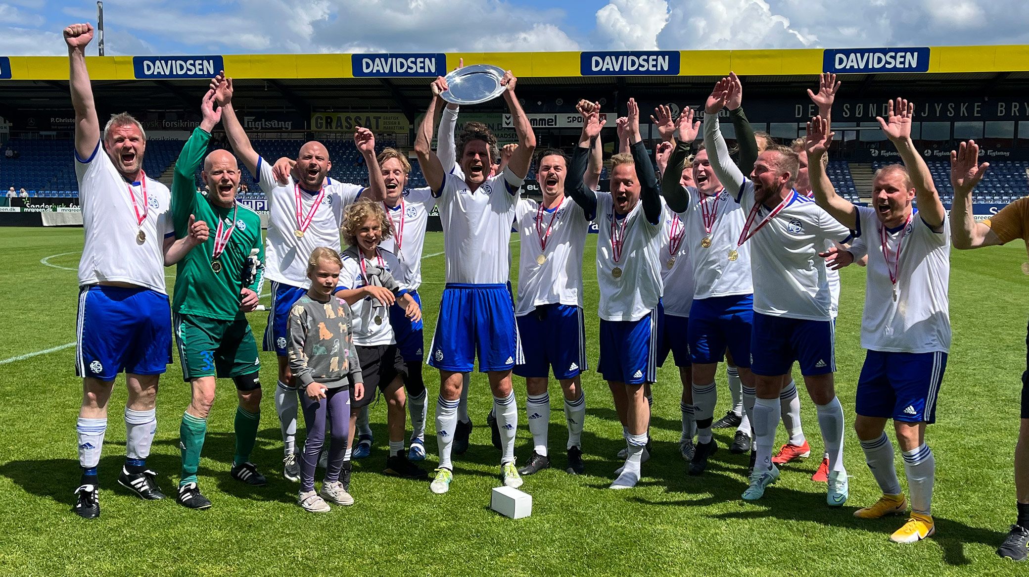KB/FCK Oldboys fejren pokaltriumfen KB/FCK Oldboys fejren pokaltriumfen