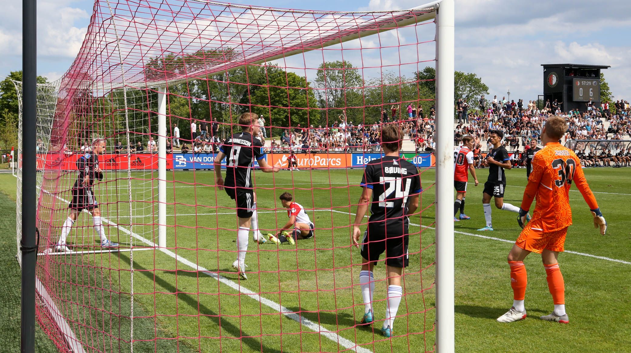 Isak Johannesson jubler efter 7-0-målet