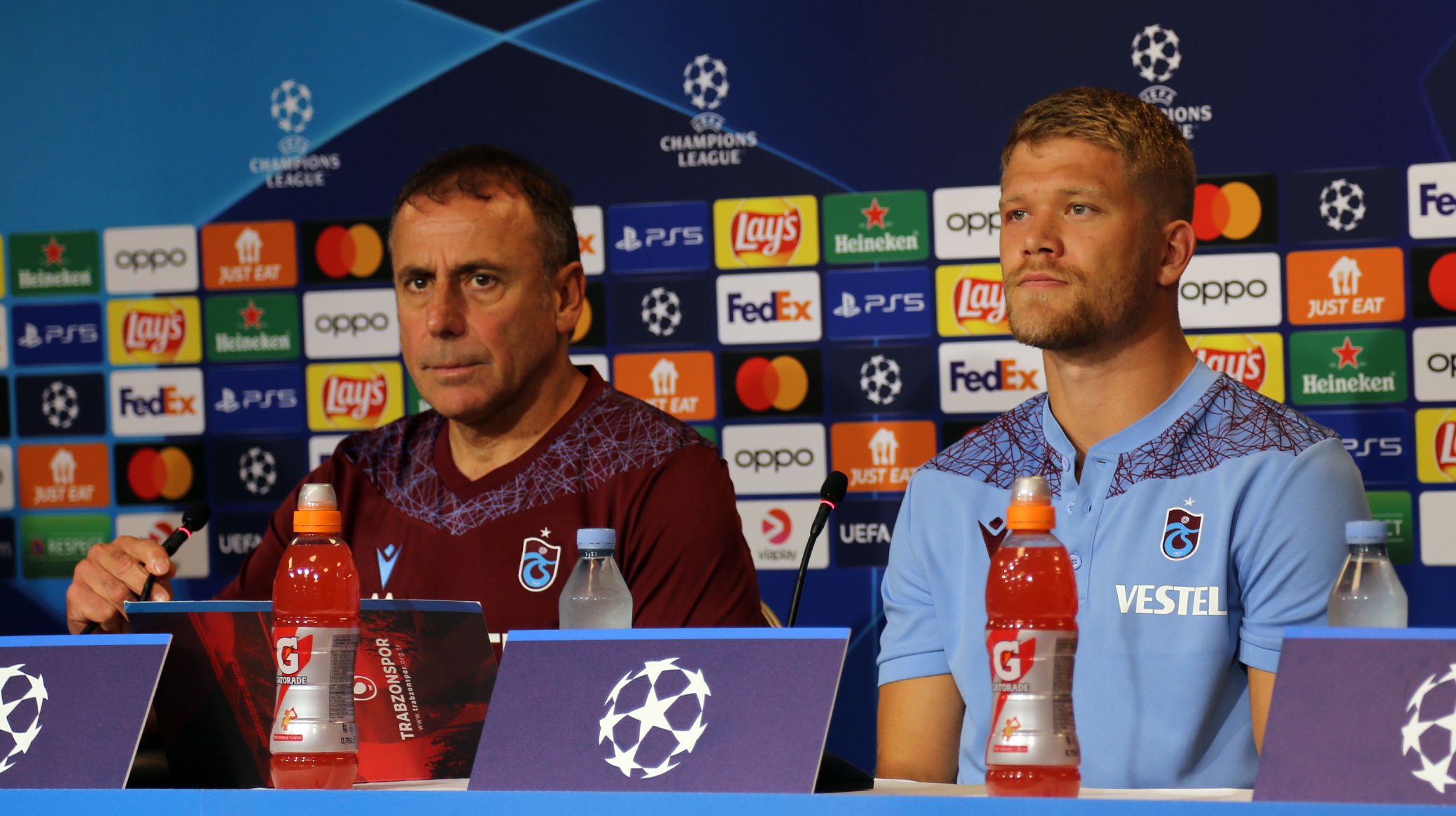 Abdullah Avci og Andreas Cornelius Abdullah Avci og Andreas Cornelius
