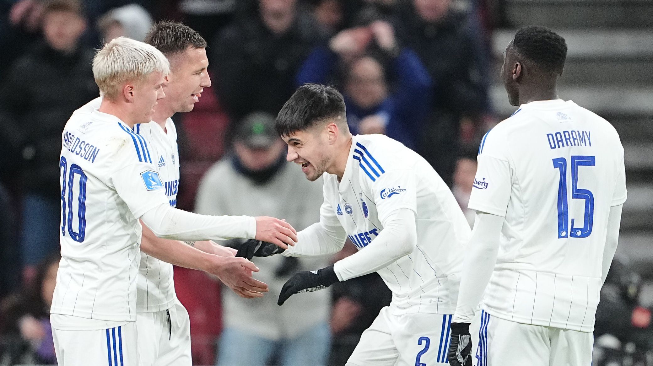 Jubel efter scoring Jubel efter scoring