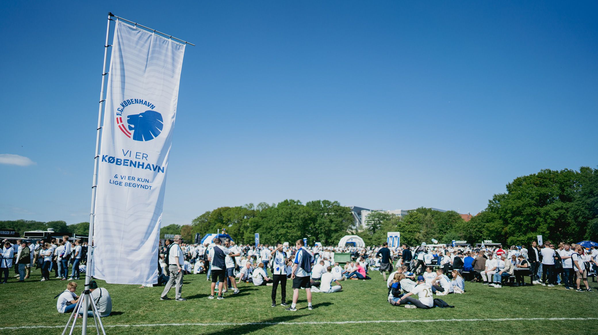 Fanzone i Fælledparken