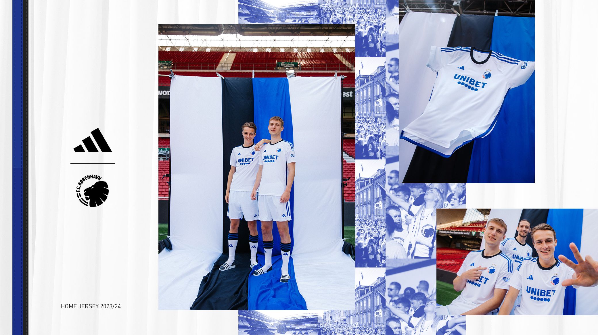 Skubbe klistermærke Savvy adidas & F.C. København Home Jersey 23/24 | F.C. København