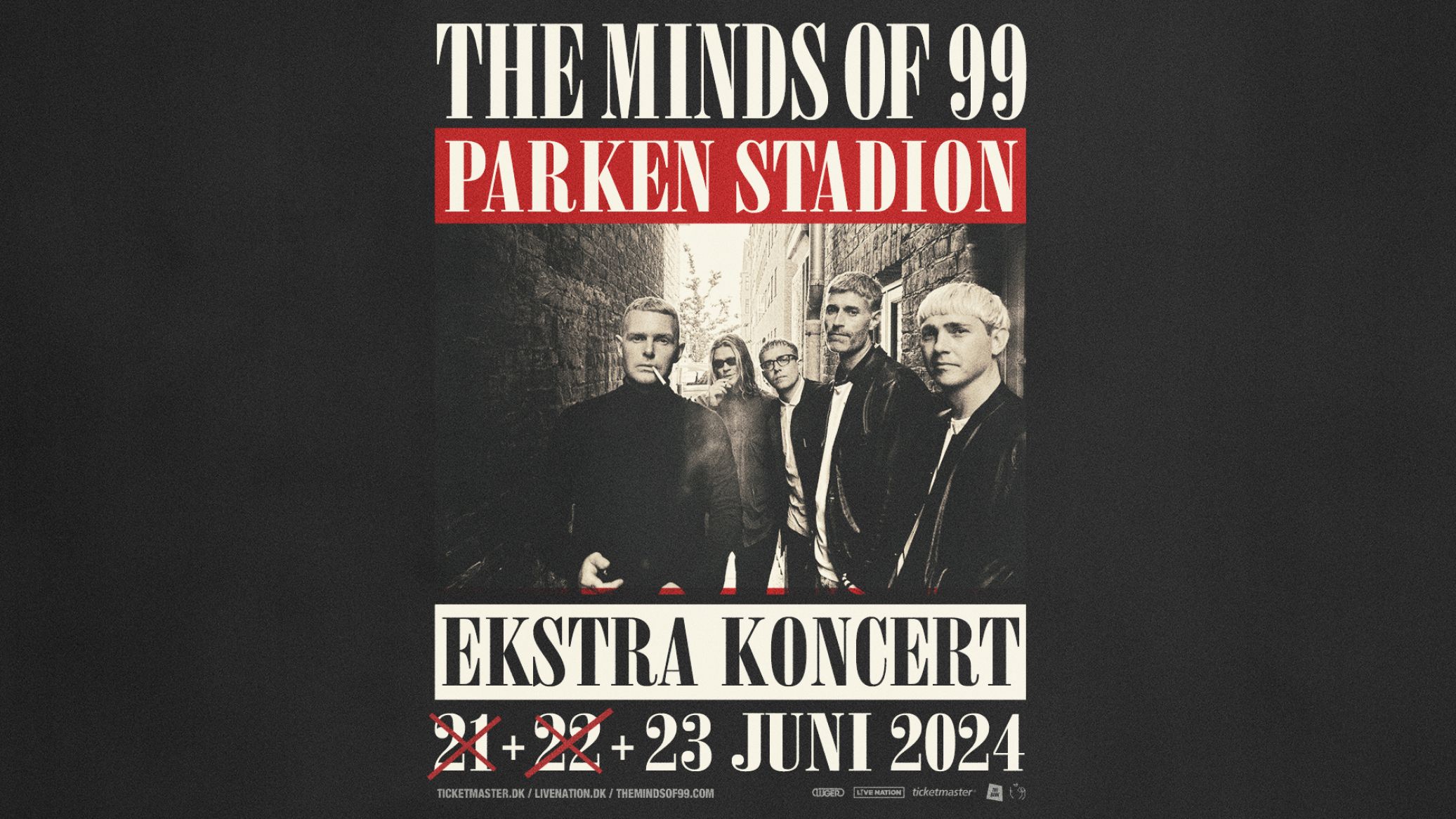 The Minds of 99 holder en tredje koncert i Parken i juni 2024 The Minds of 99 holder en tredje koncert i Parken i juni 2024