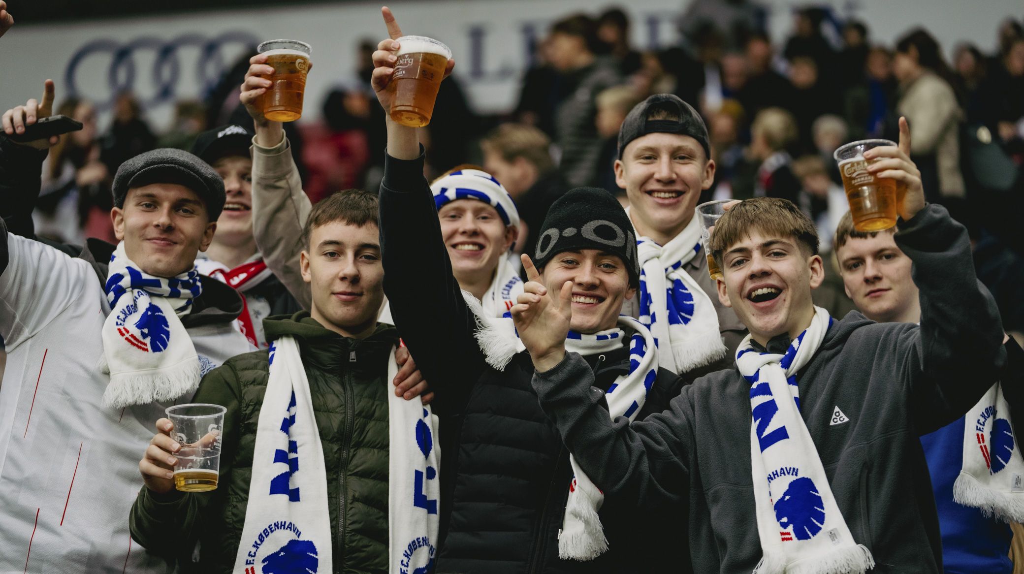 FCK-fans i Parken