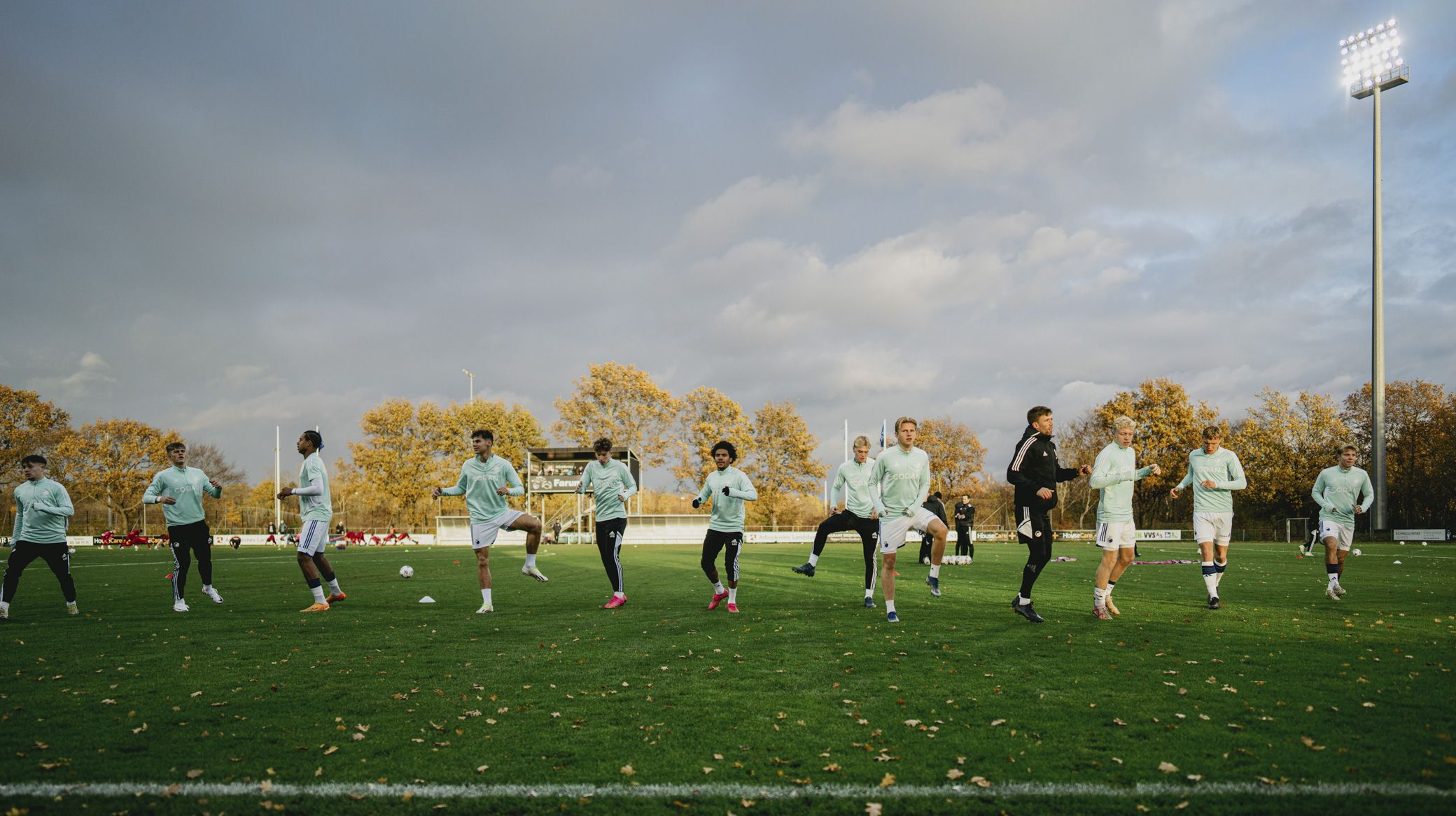 U19 varmer op før Youth League