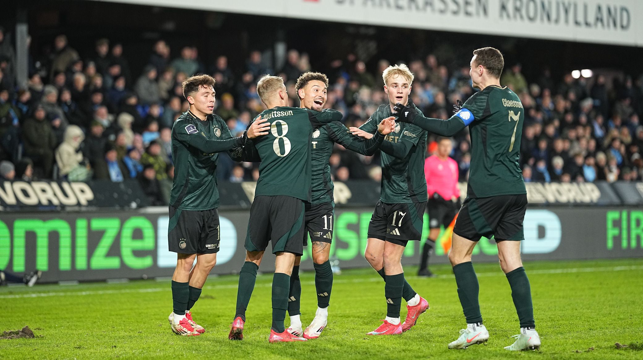 Jubel efter scoring Jubel efter scoring