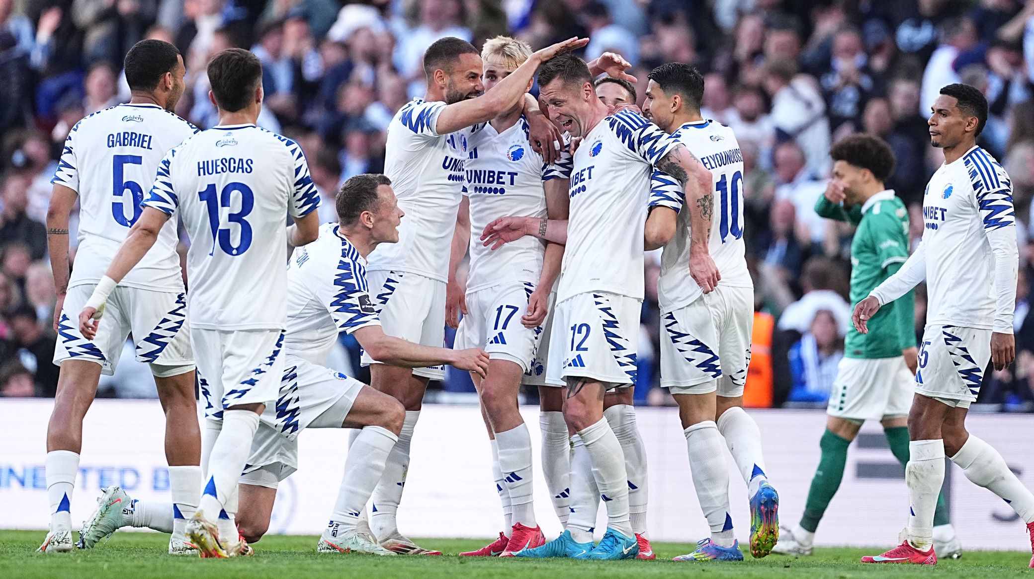 Jubel efter scoring Jubel efter scoring