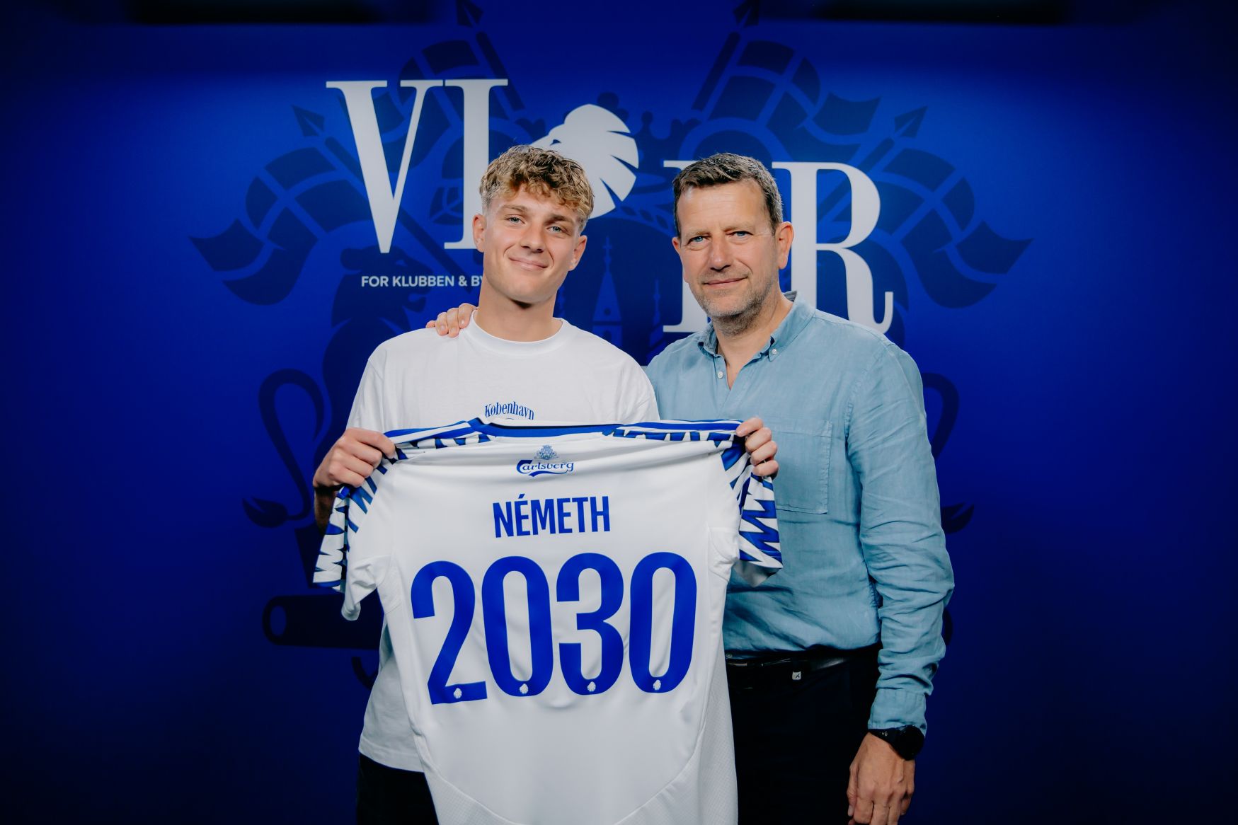 Hunor Németh og Sune Smith-Nielsen efter forlængelsen af aftalen Hunor Németh og Sune Smith-Nielsen efter forlængelsen af aftalen