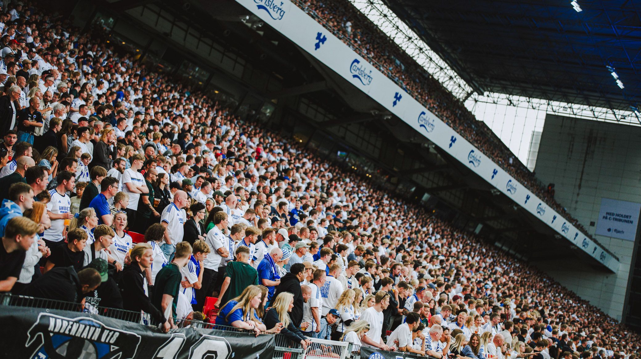 FCK-fans på Nedre C