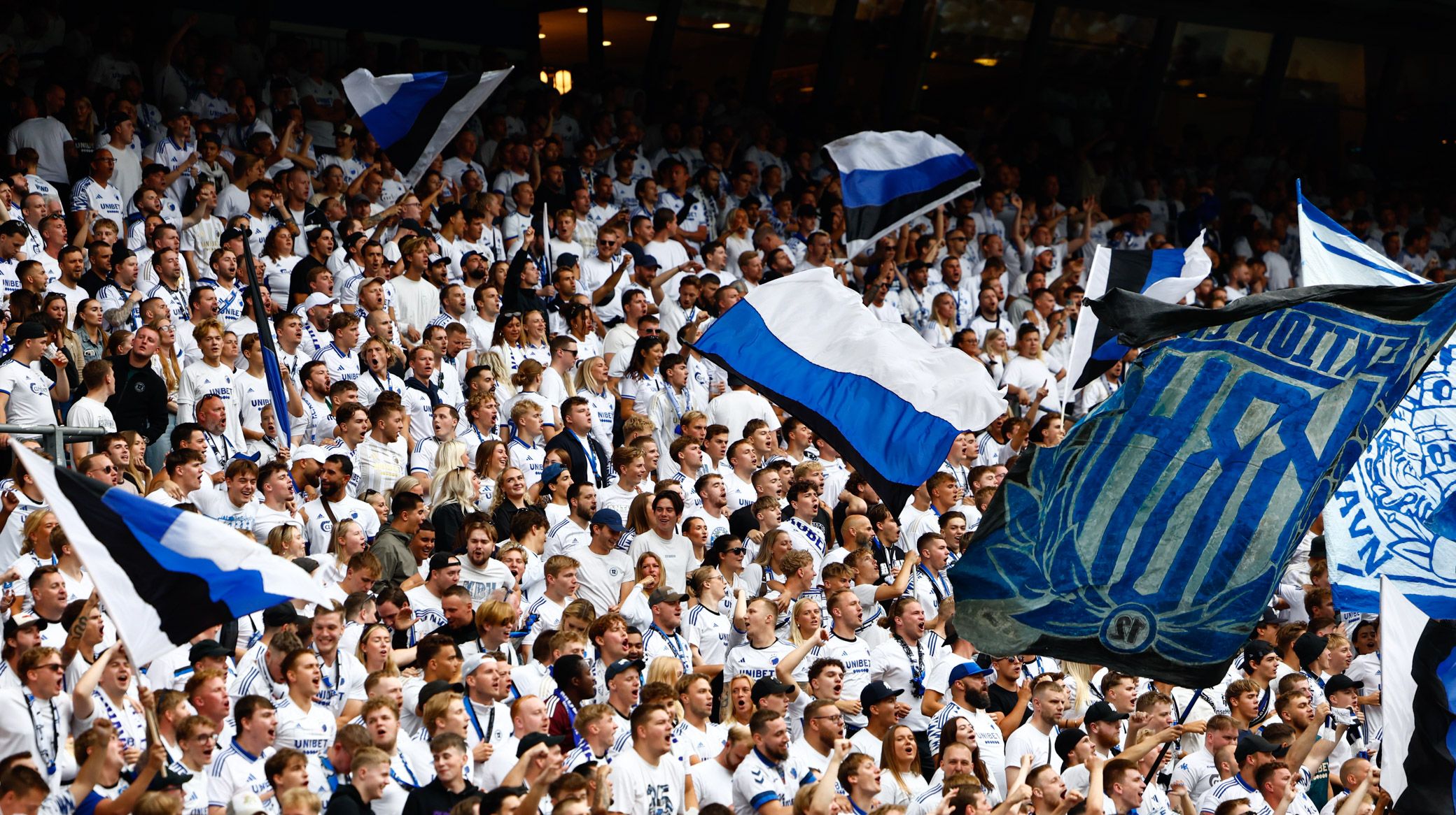 FCK-fans i Parken