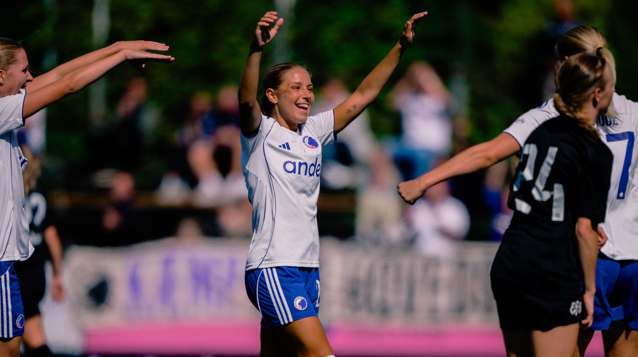 Målscorer Cecilie Byrnak