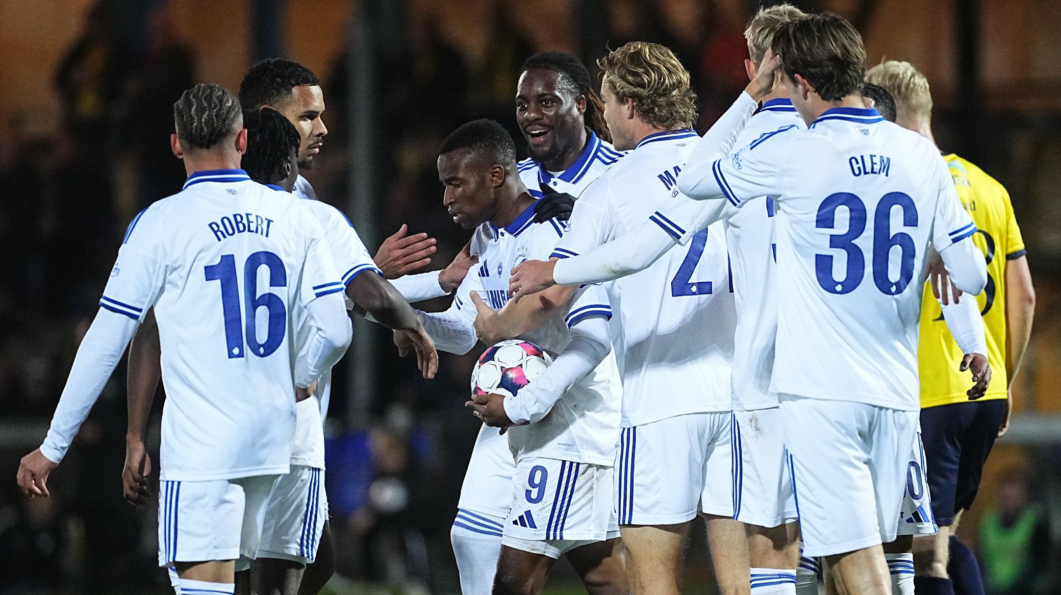 Jubel efter scoring Jubel efter scoring