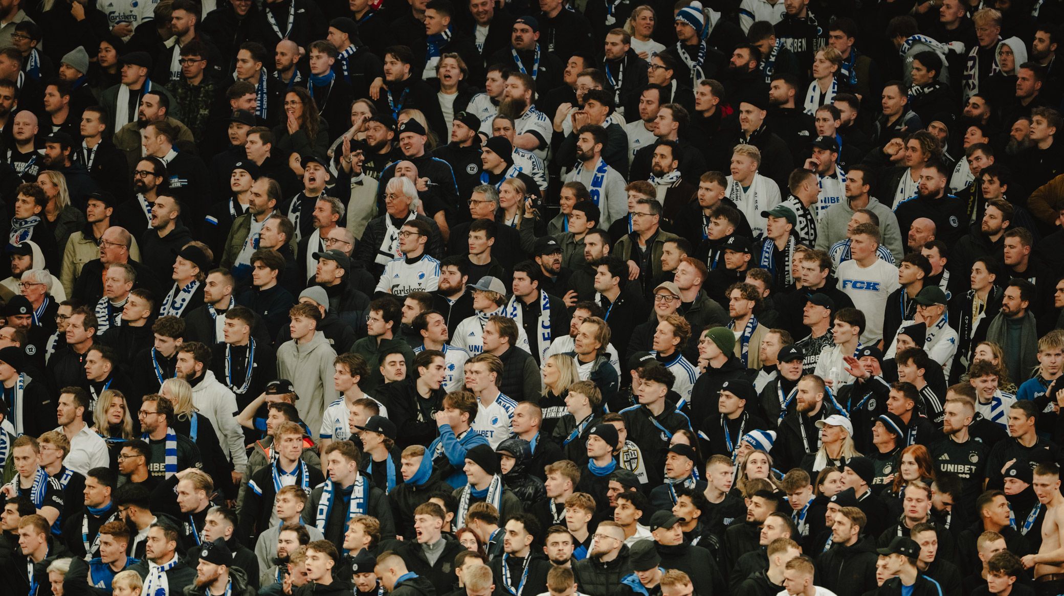 FCK-fans på Tottenham Hotspur Stadium