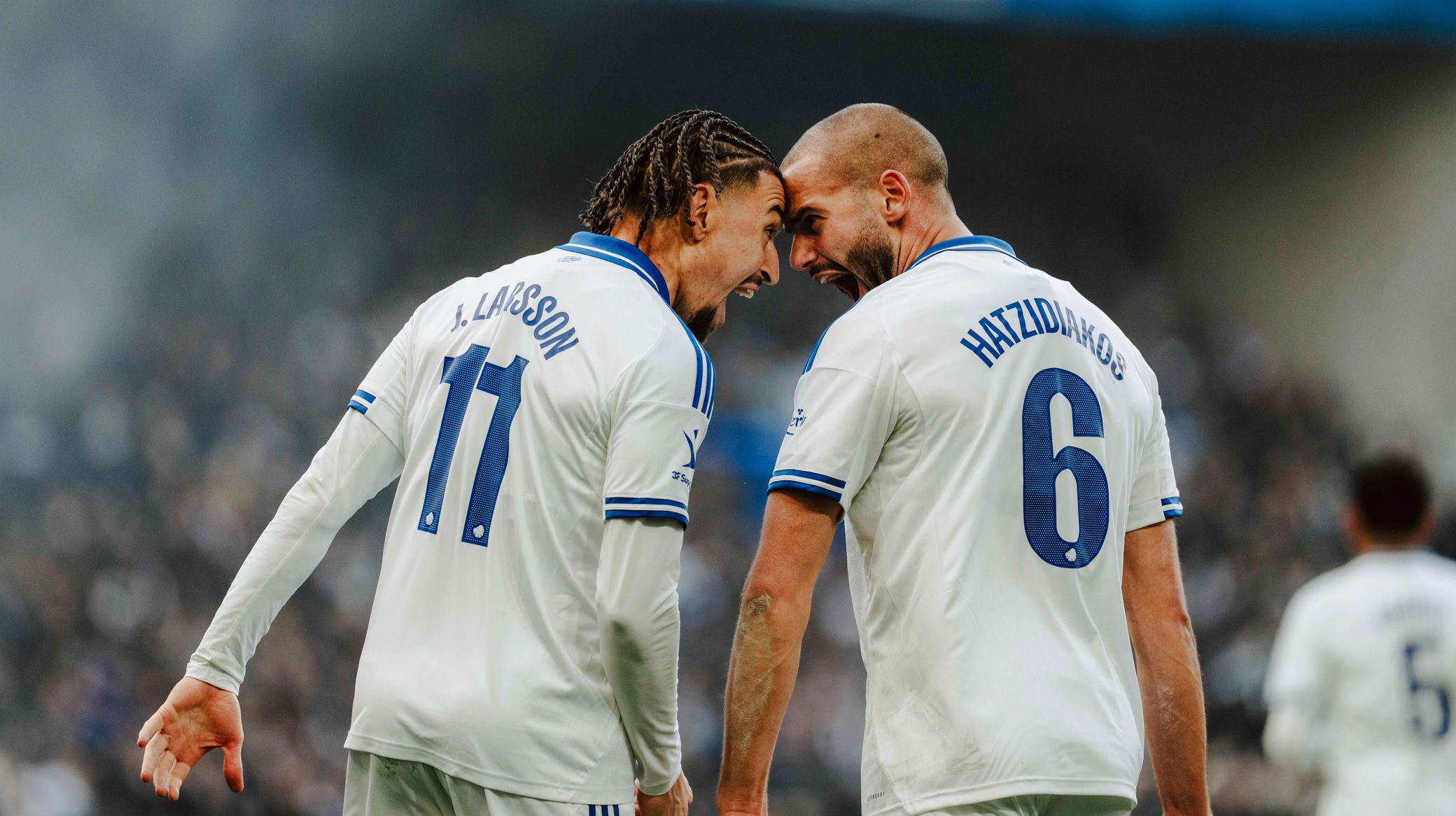 Jordan Larsson og Pantelis Hatzidiakos