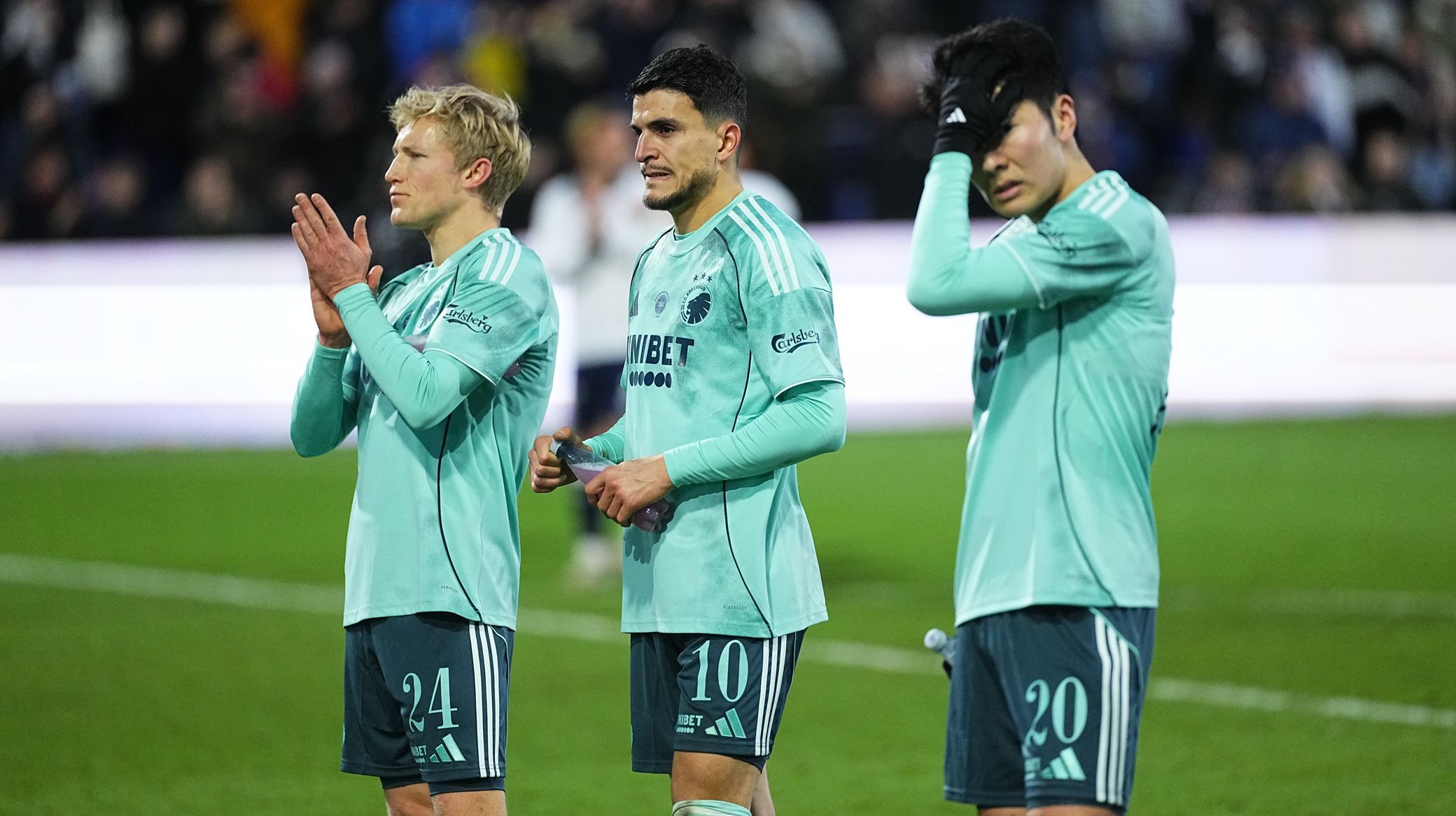 Birger Meling, Mohamed Elyounoussi og Junnosuke Suzuki