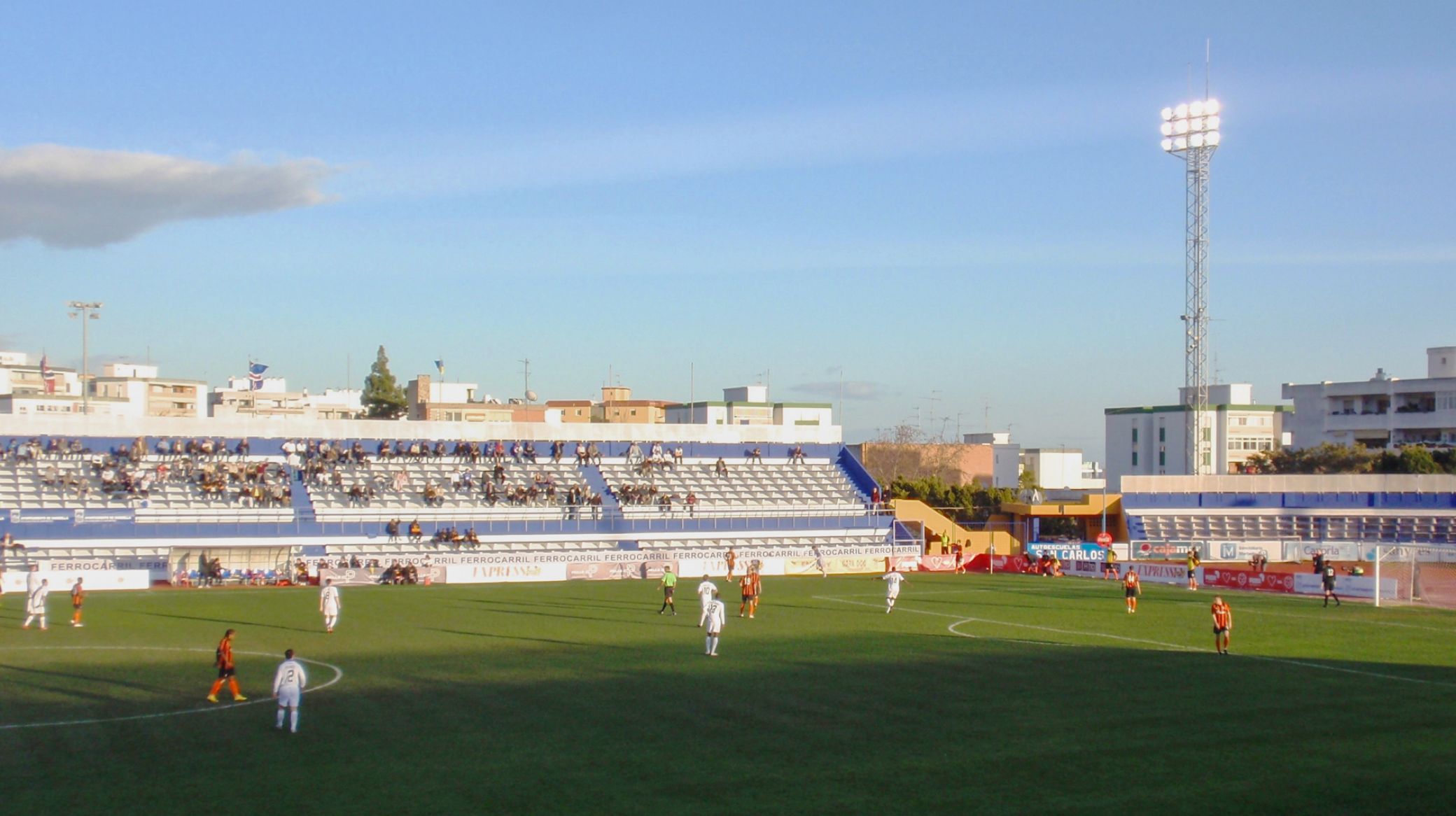 View over Estadio Municipal de Marbella 