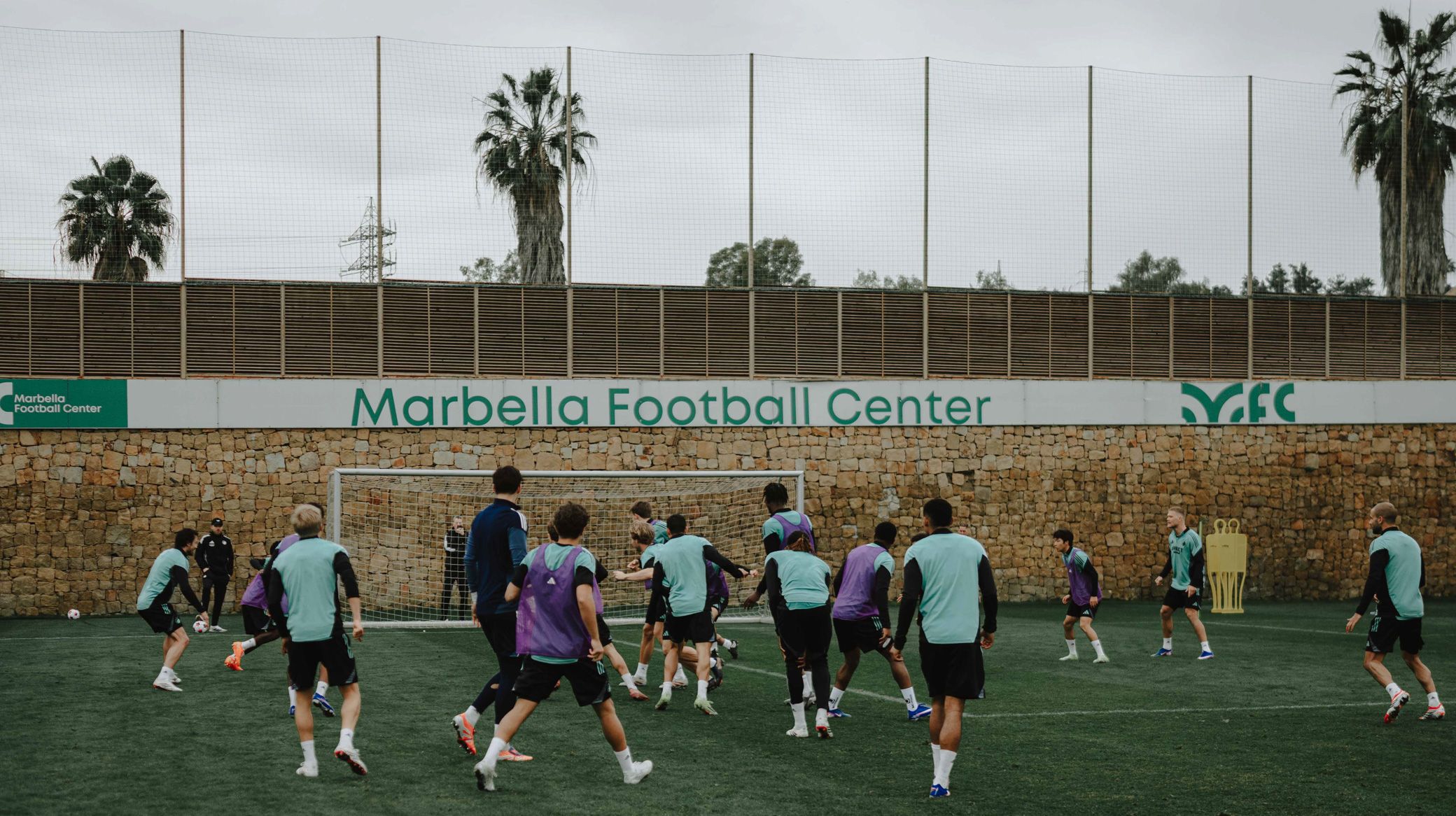 Træning på Marbella Sports Center