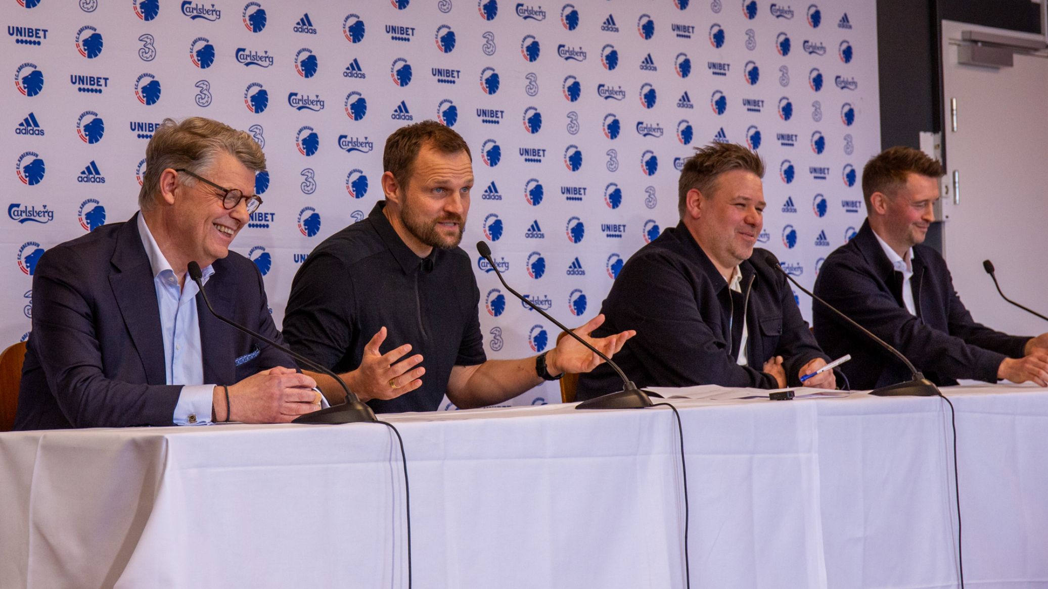 Henrik Møgelmose, Bo Svensson, Jacob Lausen og Kristoffer Skadhauge