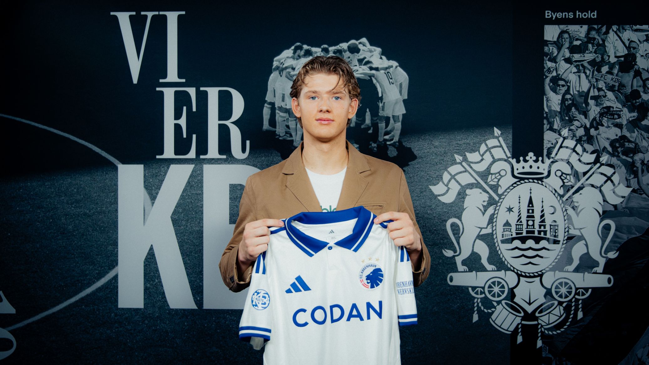 Xander Poulsen forlænger kontrakten med F.C. København