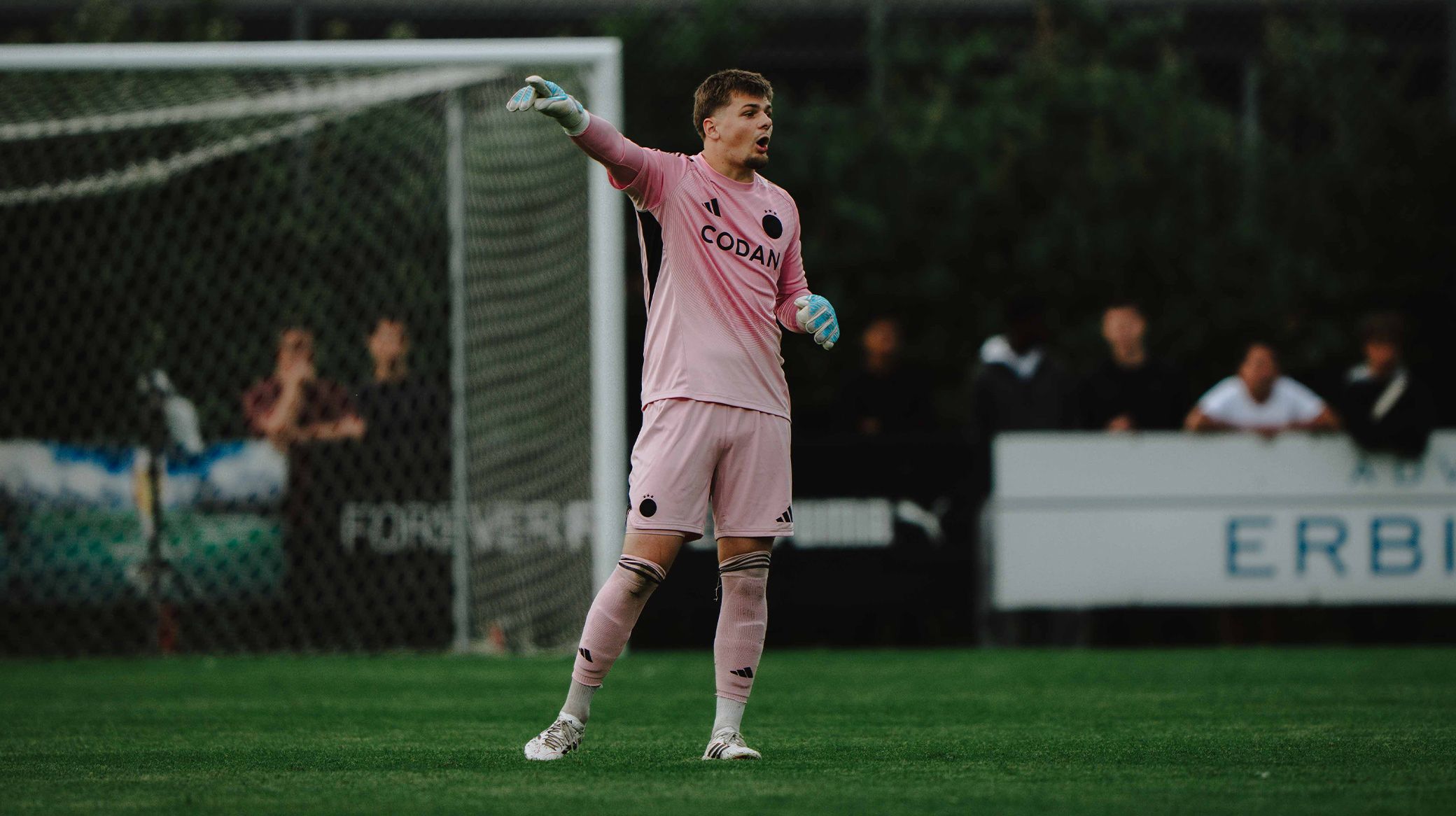 Tobias Breum-Harild i aktion i U19-pokalfinalen