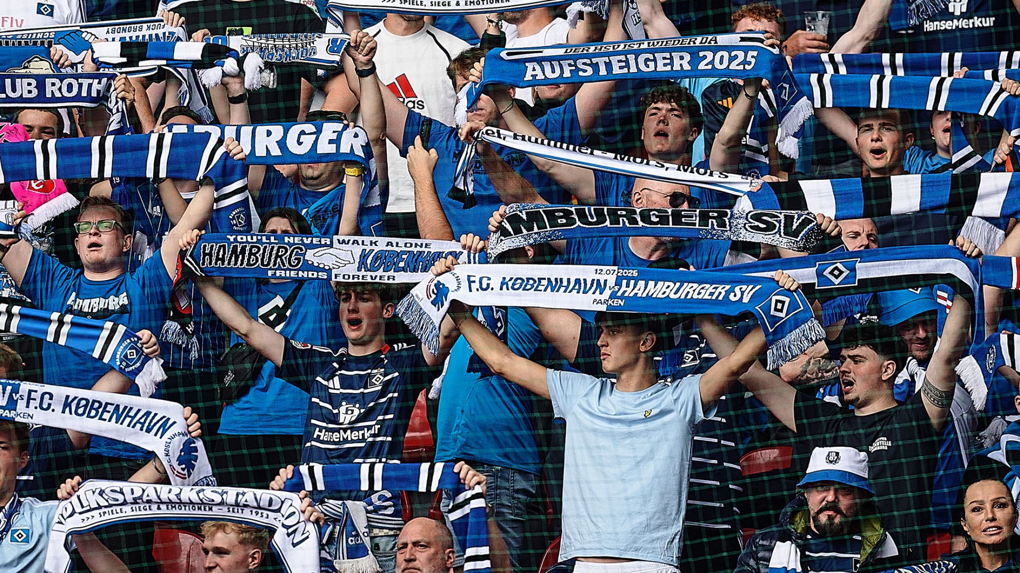 HSV-fans i Parken