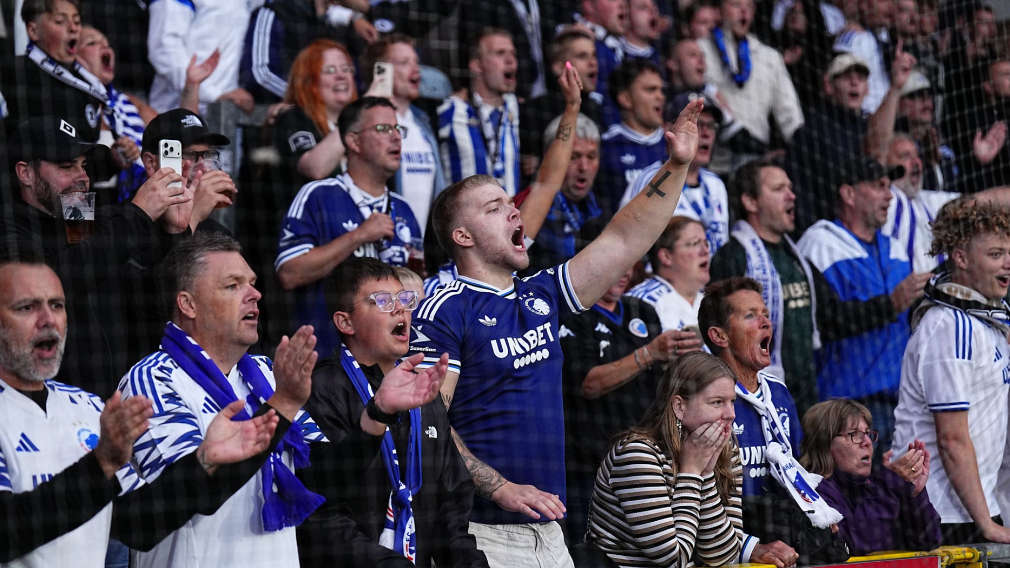 F.C. København-fans i Randers