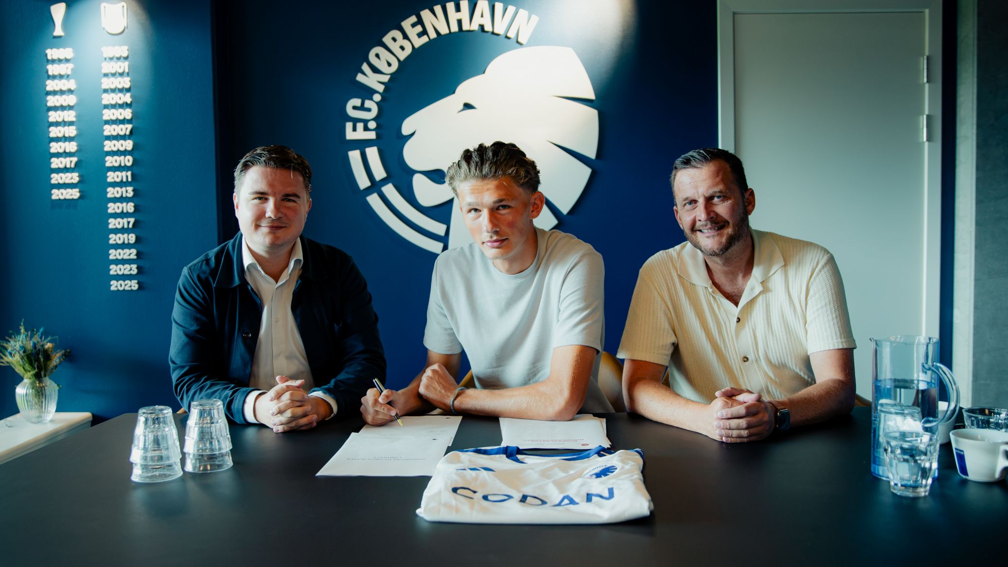 Mikkel Køhler, Elvin Mehicic og Morten Grahn