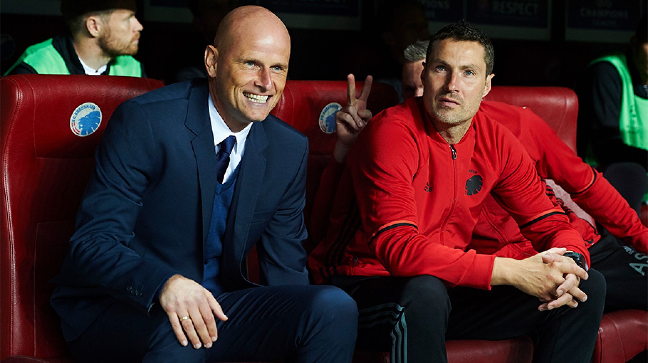 Ståle Solbakken og Brian Priske Ståle Solbakken og Brian Priske