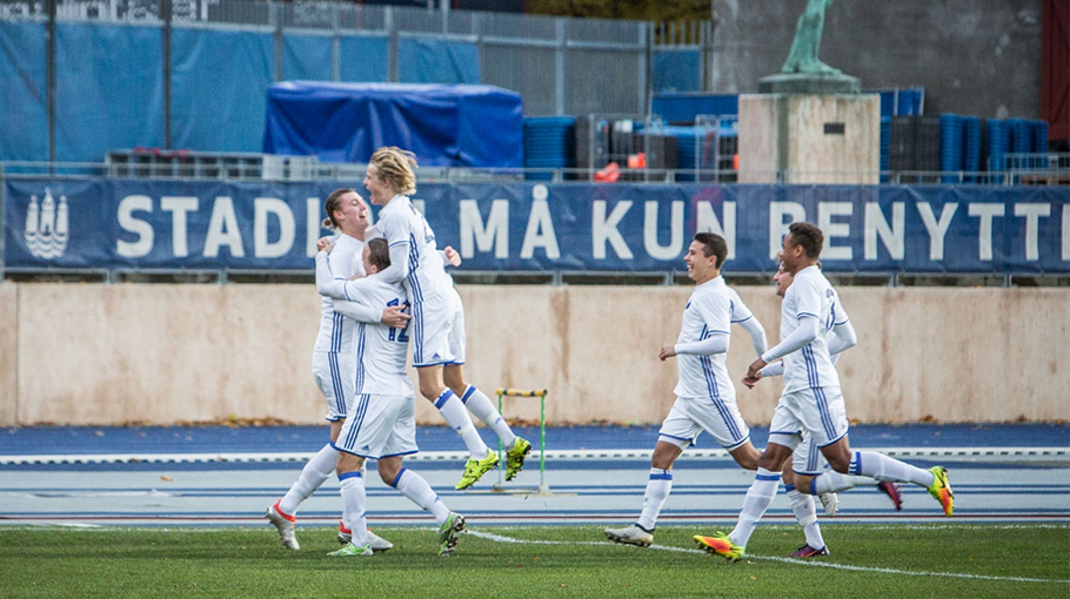 Jubel efter scoring Jubel efter scoring