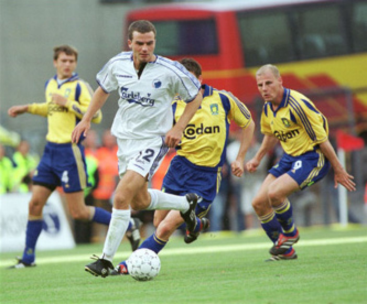 3 Brøndbyspillere ser kun røgen af Todi.