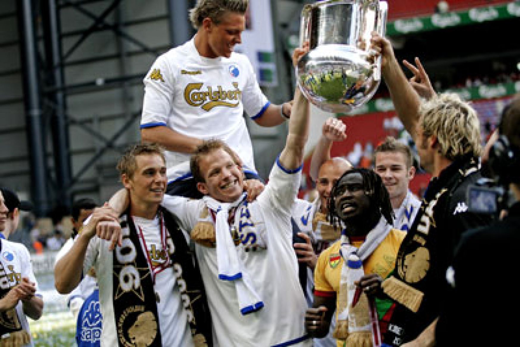 Morten Bertolt, Dan Thomassen og Razak Pimpong